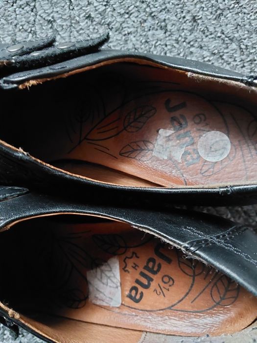 Buty skórzane Jana r.6.5