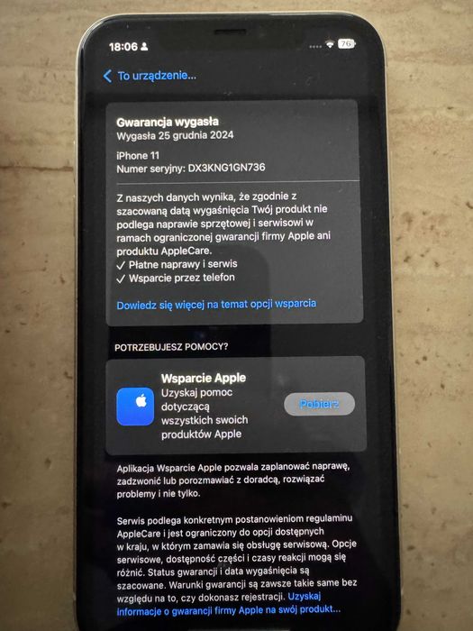iPhone 11 Biały 64GB