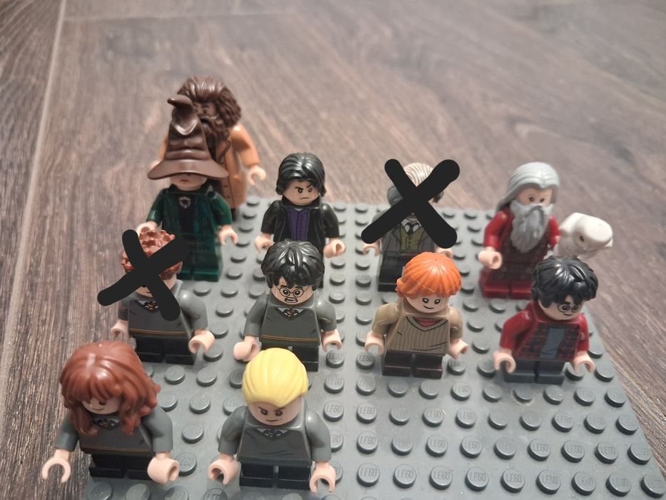 Lego figurki harry potter