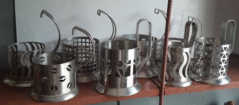 Підстаканики 8шт немагнітні.