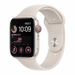 Apple Watch SE 2 2024 40mm Starlight Aluminum Sport Band