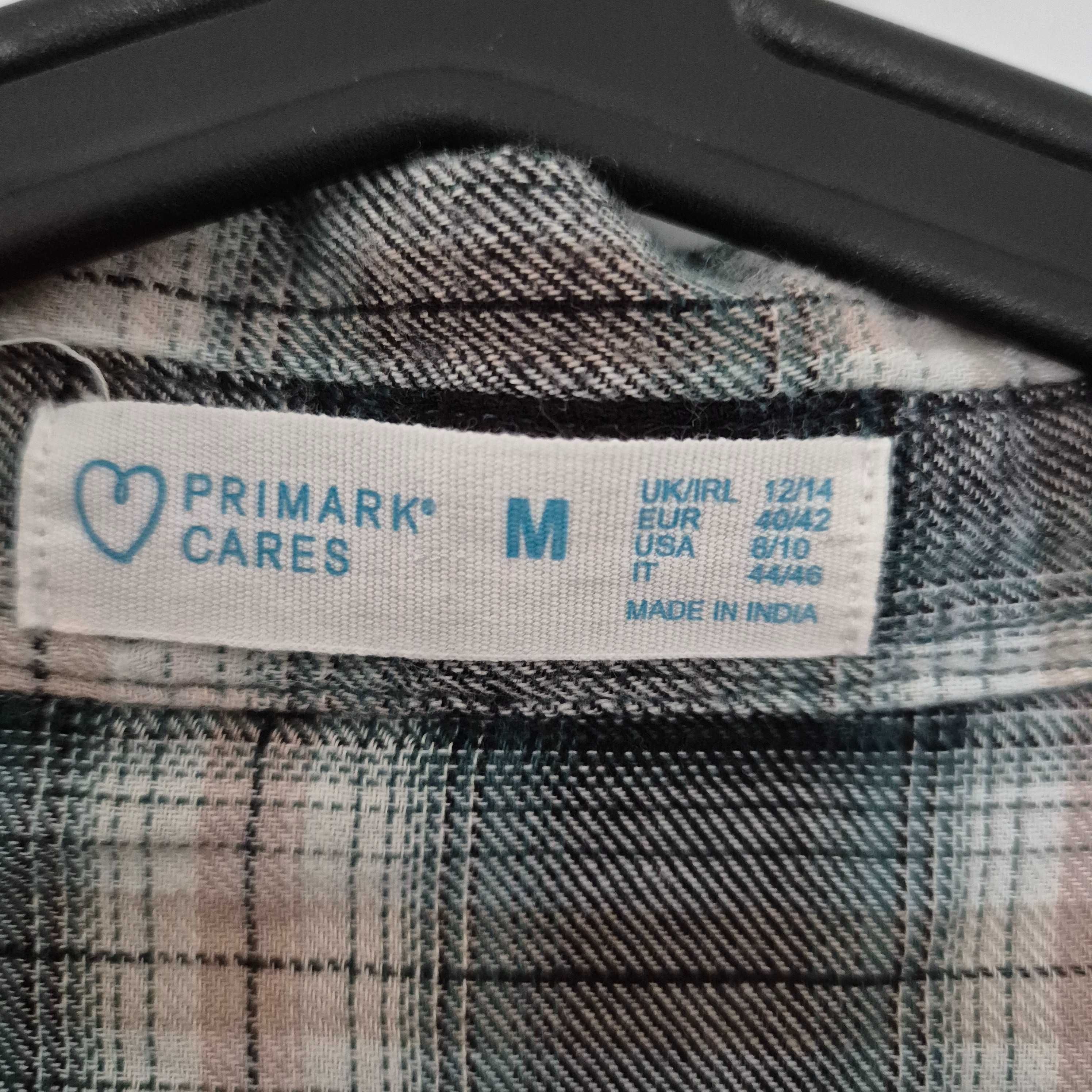 "Flanelowa" koszula w kratę Primark rozmiar M