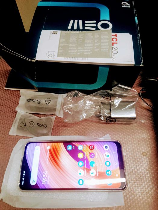 telemóvel NOVO e GARANTIA TCL 20 R 5G Dual SIM 4GB/64GB