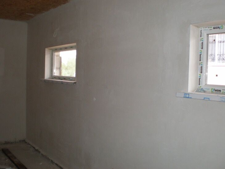 Штукатурка ручного нанесення та інші роботи