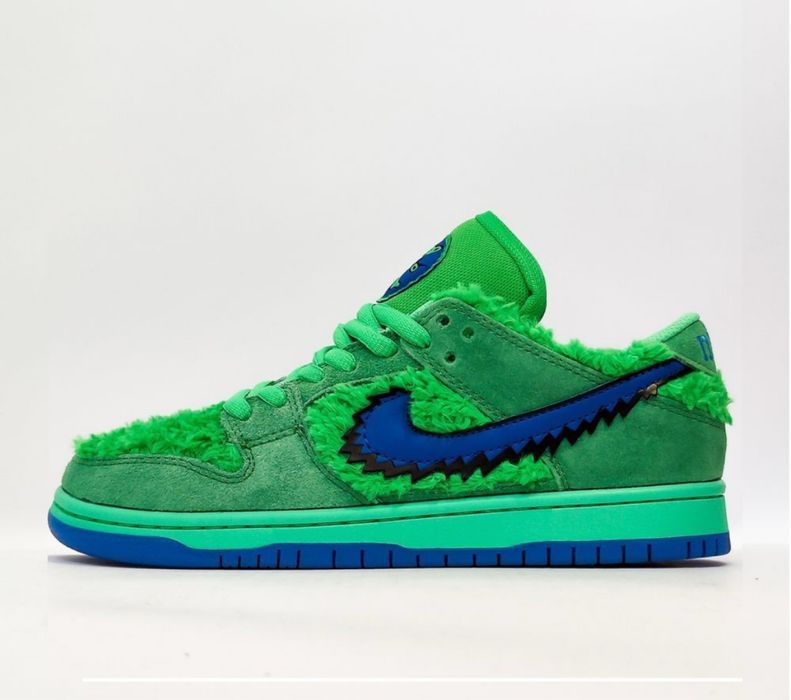 Кросівки Nike SB Dunk Low Grateful Dead Bears Green