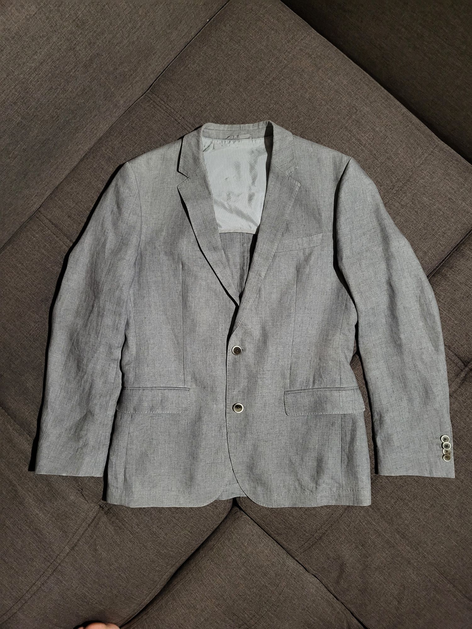 пиджак HUGO BOSS льняной лен