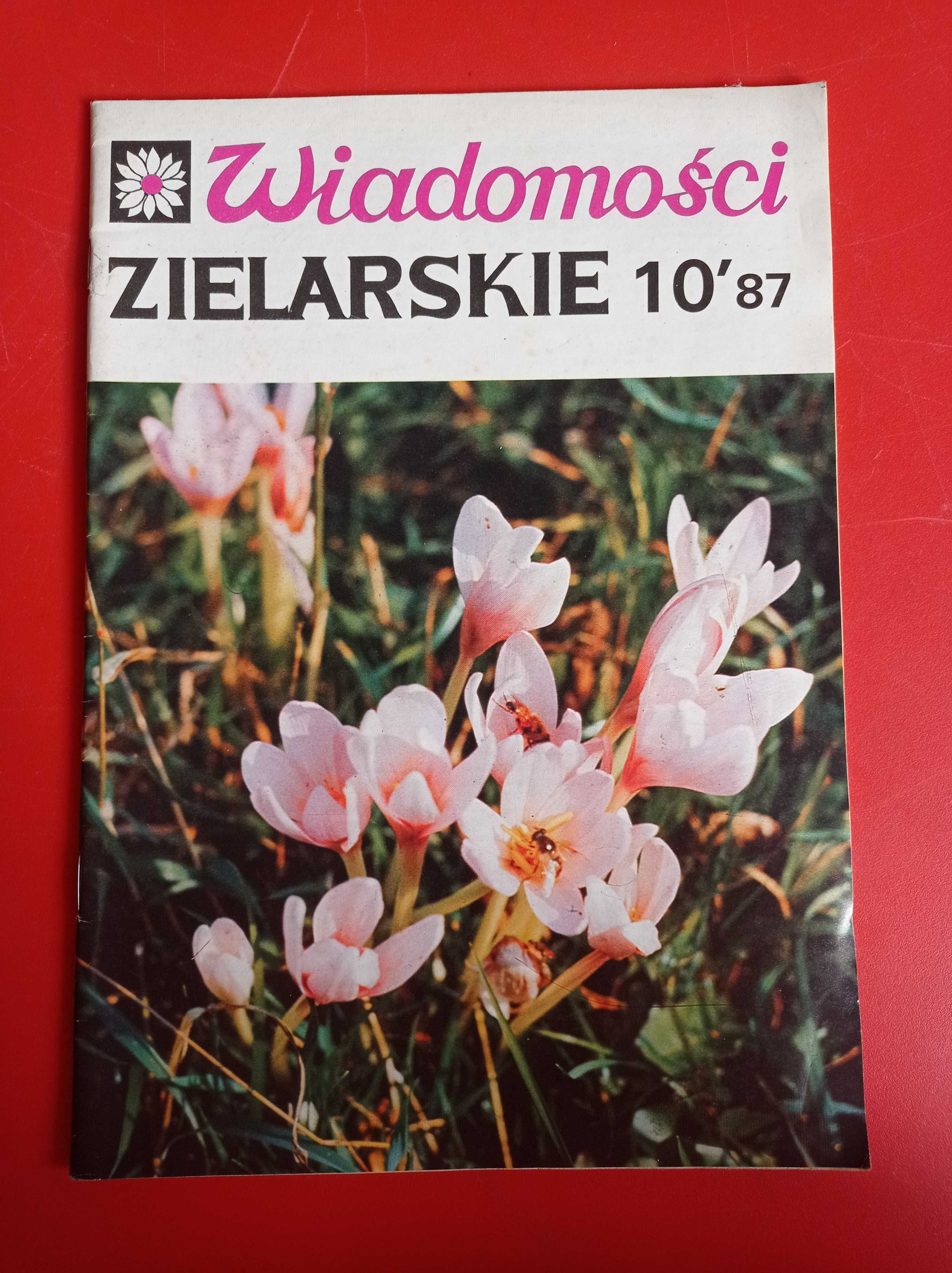 Wiadomości zielarskie nr 10/1987, październik 1987