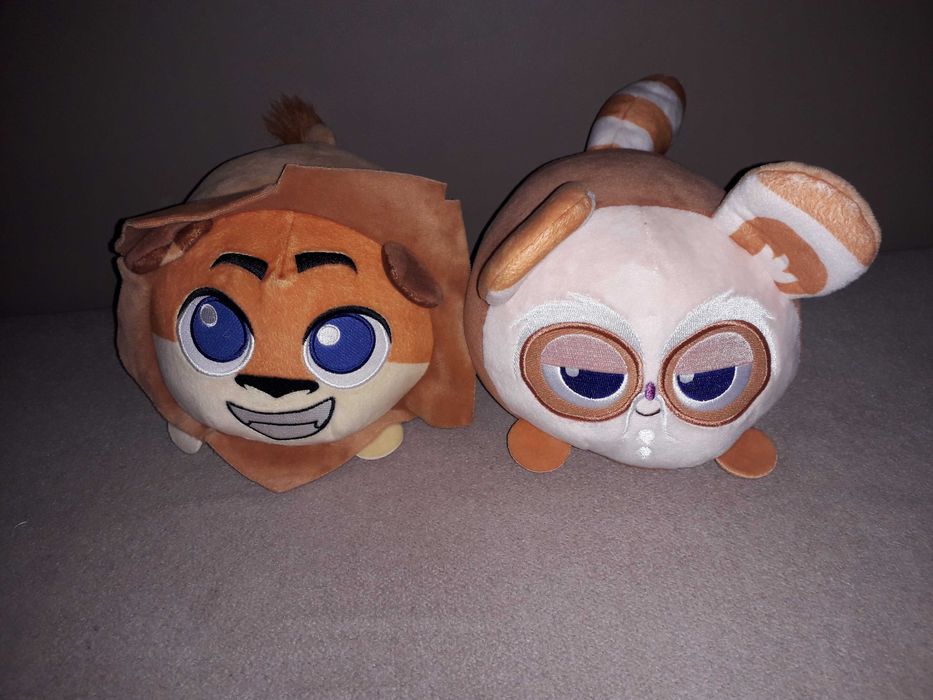 Maskotki z bajki Madagaskar, Lemur i Lew