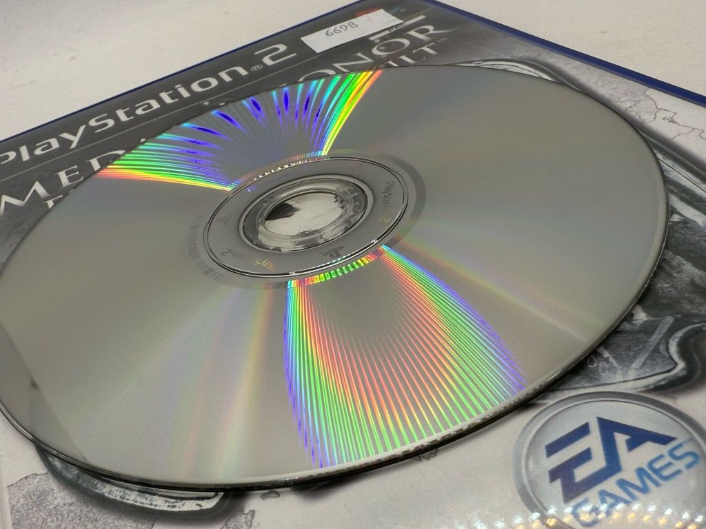 Medal of Honor European Assault 3xA Ps2 nr 6698