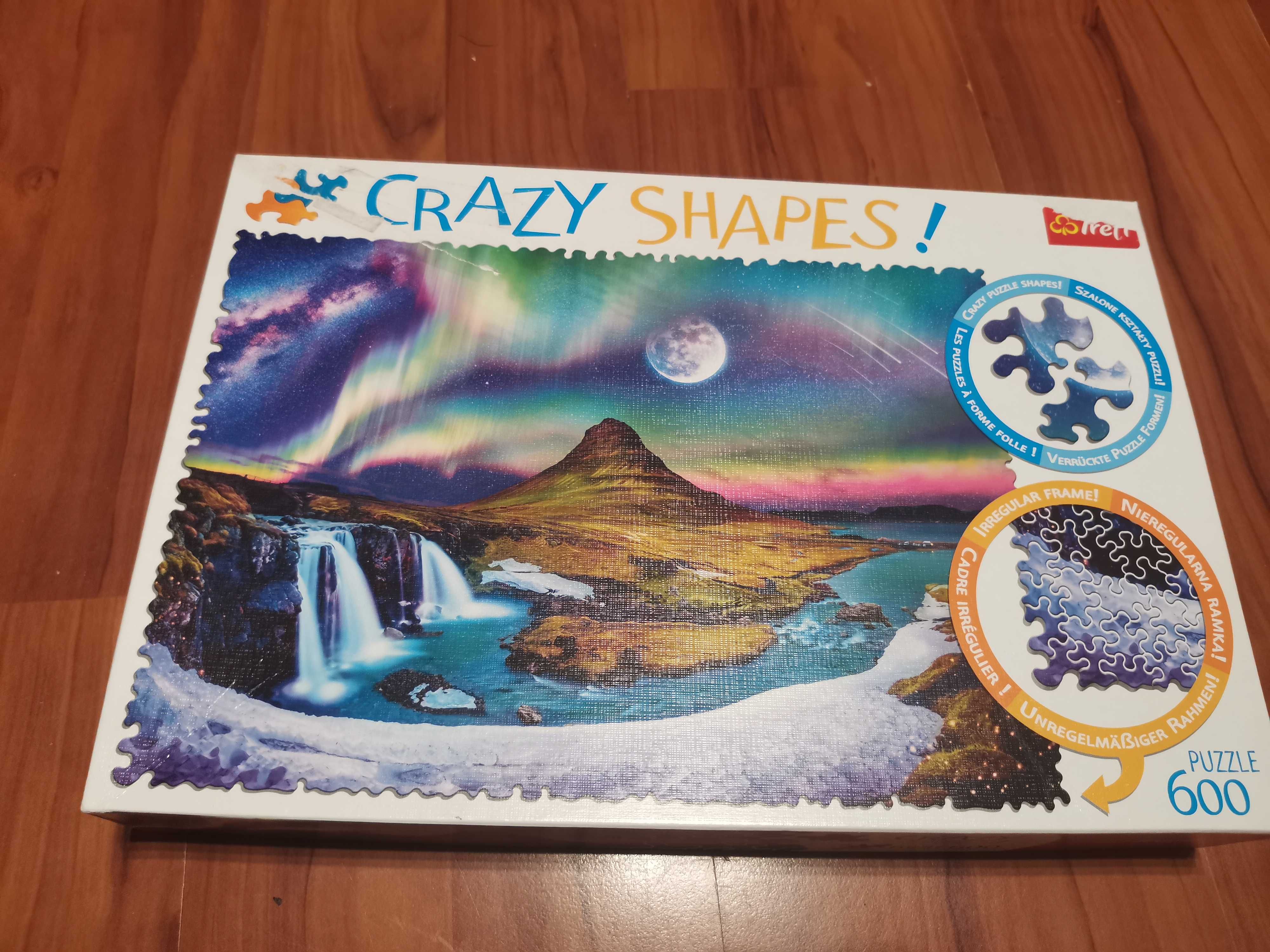 Puzzle Trefl Crazy Shapes - Zorza nad Isla