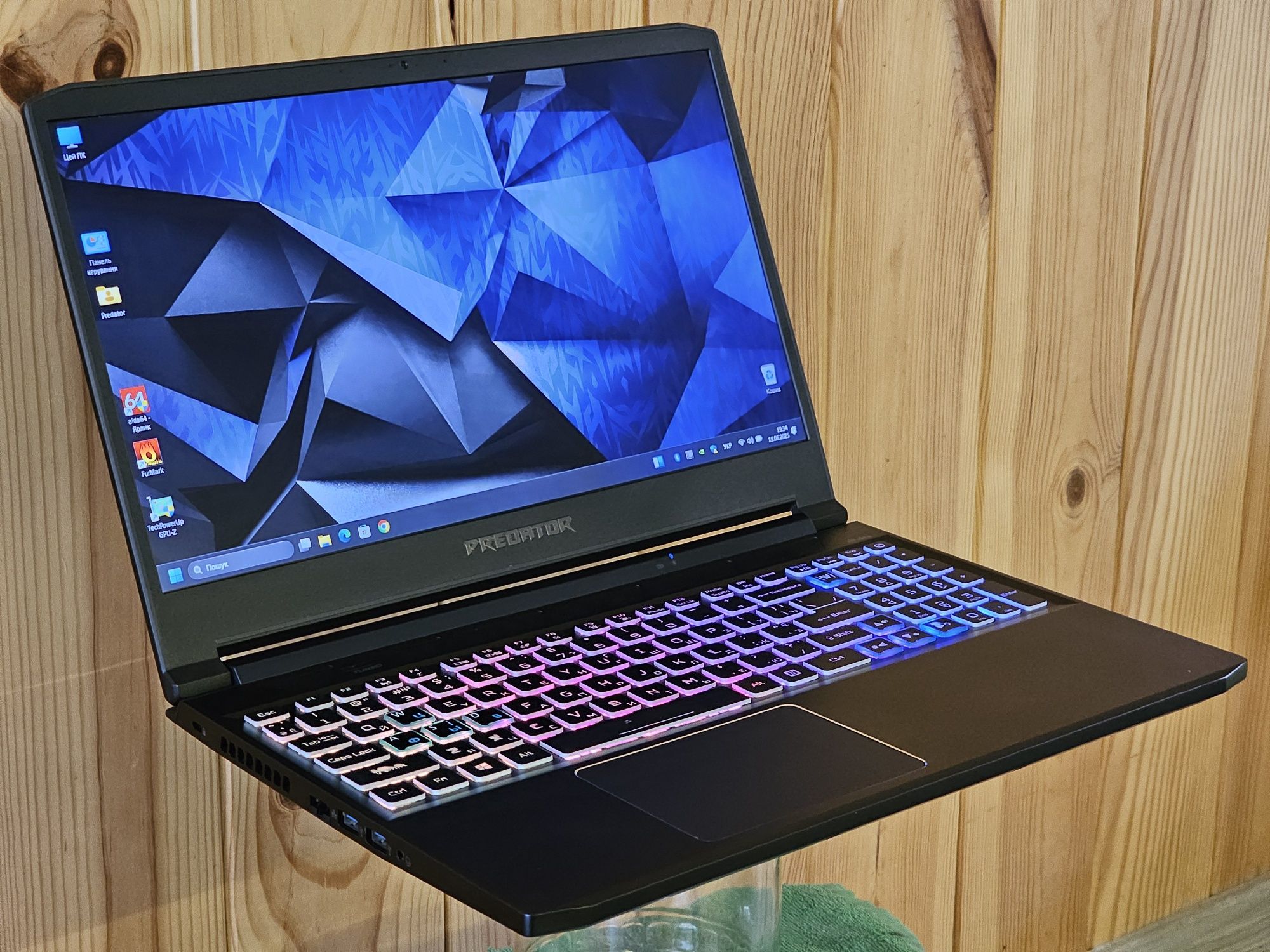 Acer Predator 15.6" 144Hz/i7 10875H/RTX 2060 6GB/RAM 16GB/SSD 512GB