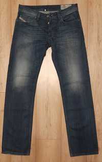 Spodnie jeansowe męskie marki Diesel, rozmiar W32 - L34. Nieużywane.