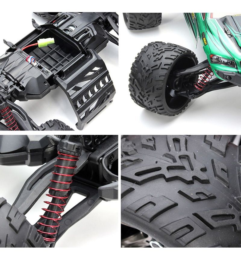 Carro telecomando RC mini Monster Truggy 1/12 9116 eléctrico GPTOYS