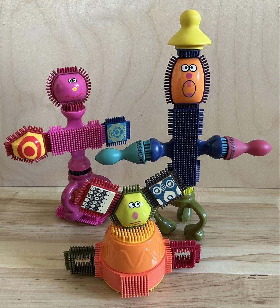 B.Toys Klocki jeżyki z buźkami zestaw XXL 75 elementów