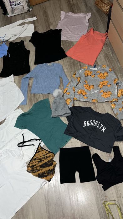 17 ubrań dziewczynka 158 cm wszysko razem