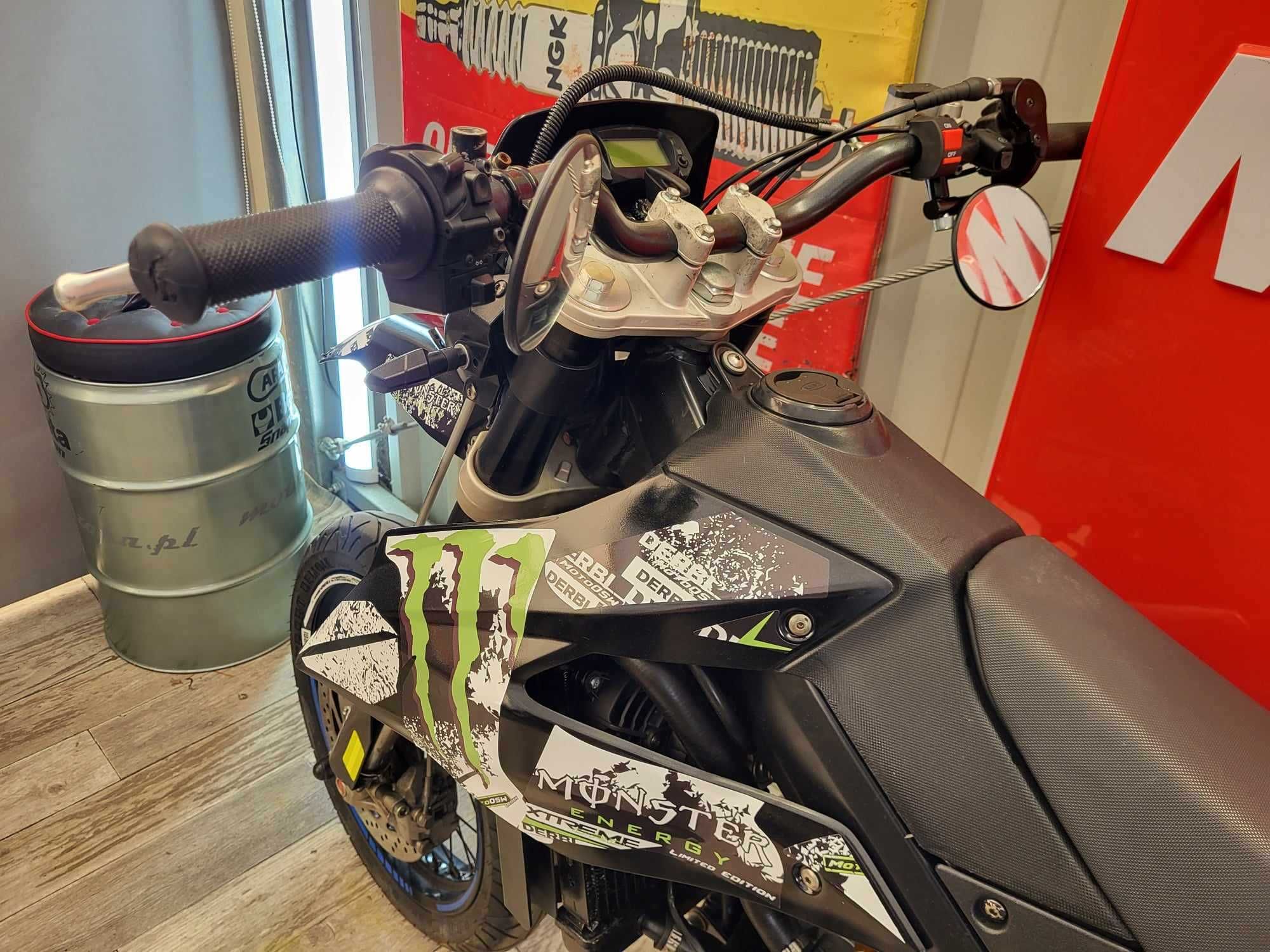 Derbi Senda 125 4TSupermoto na kat B z Niemiec RATY