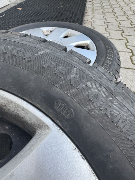 Citroen C5 II koła felgi stalowe komplet 215/55 16''