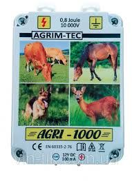 Електропастух пастух АГРІ-1000 AGRI 220/12В, для тварин,Гарантія