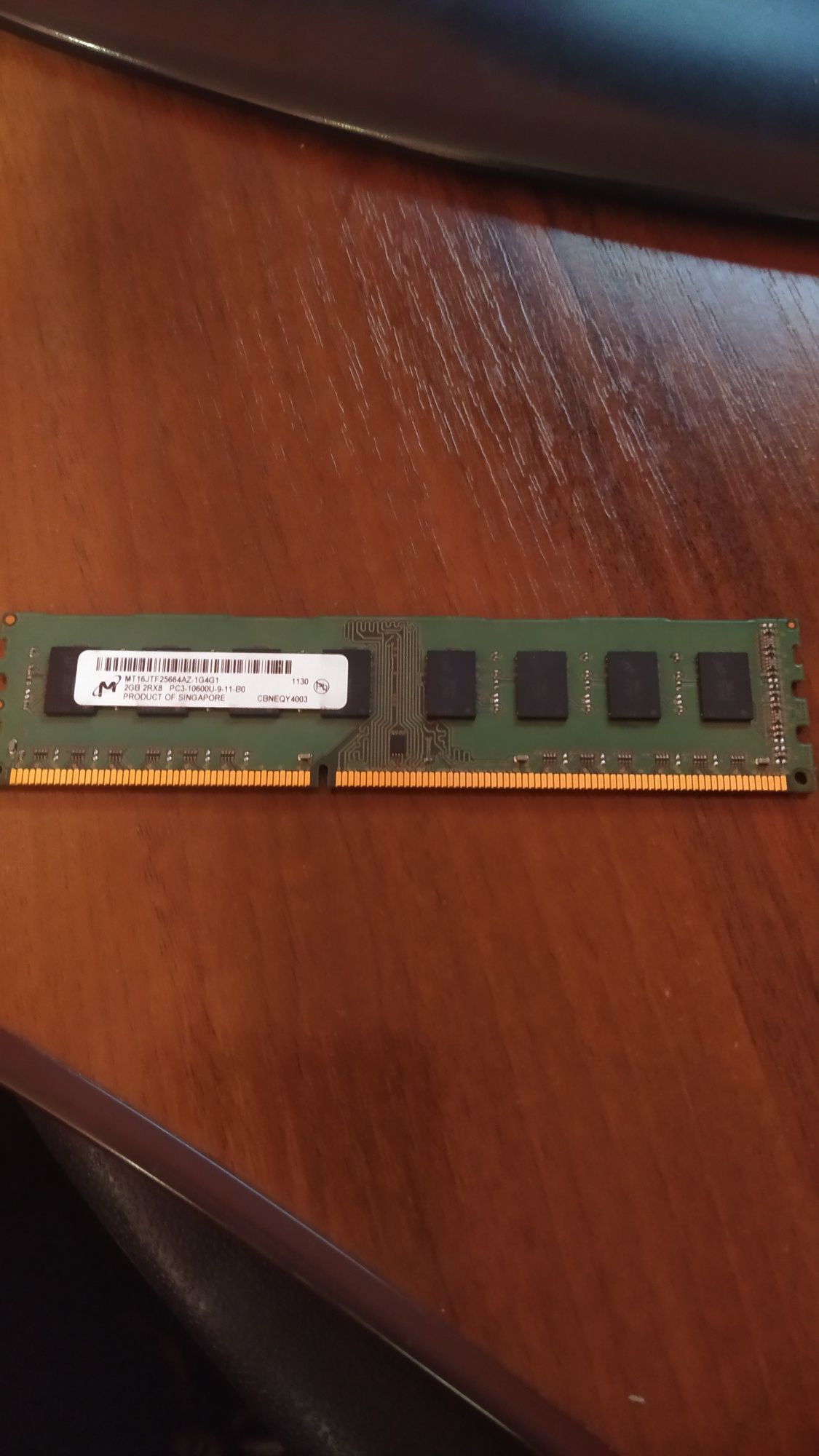 Оперативна пам'ять ddr3 1333 2 gb 2 планки