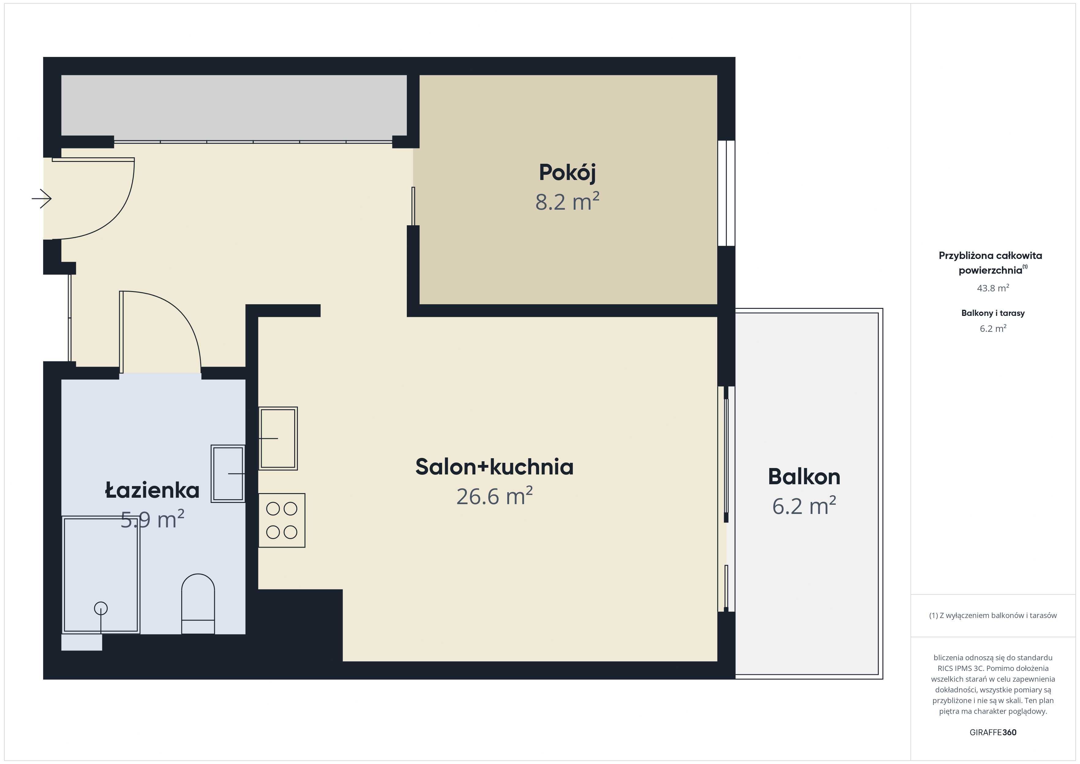 Pierwszy Najemca | Nowy Blok | Osiedle Zamkowe | Balkon | Parking