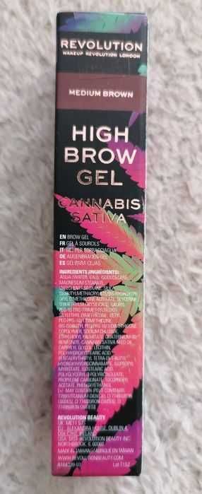 Żel do brwi Revolution Cannabis Sativa medium brown