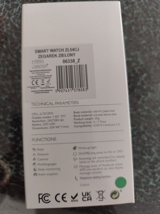 Smart watch Zegarek ZL54CJ