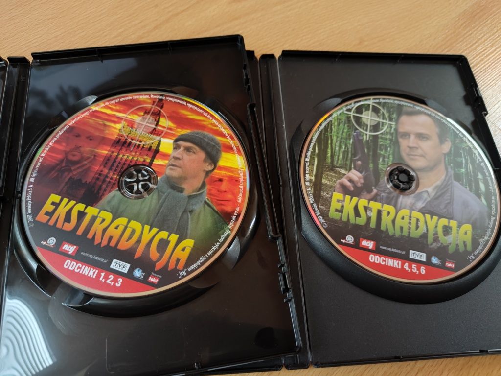 Ekstradycja sezon 1 odc. 1-6 DVD kpl.