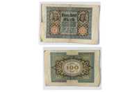 Banknot 100 marek 1920 Niemcy