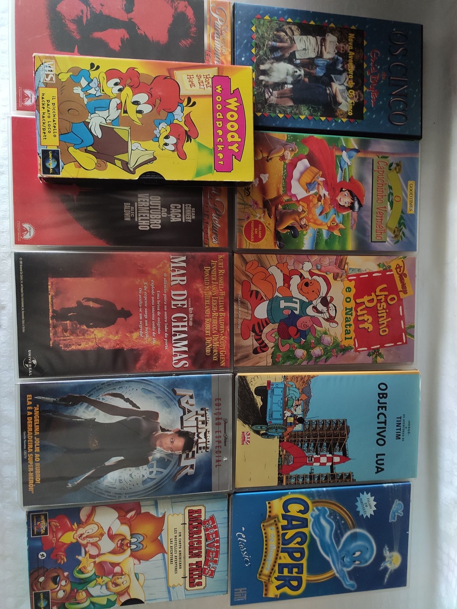 Filmes em Cassette VHS original