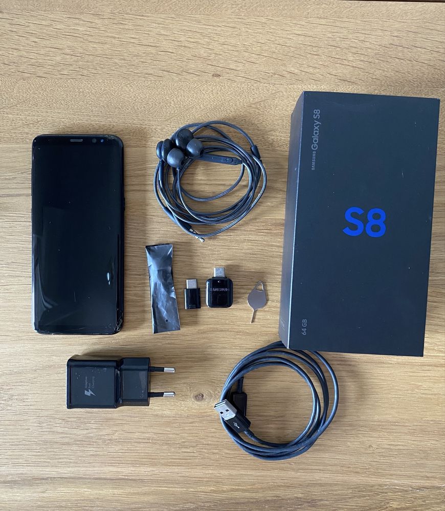 Telefon Samsung S8 czarny