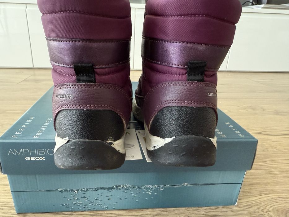 Super śniegowce dziewczęce Geox, rozm. 35, stan super