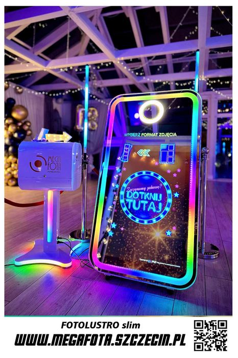 Fotobudka Fotolustro Budka 360 Szczecin NOWOŚCI 2025!