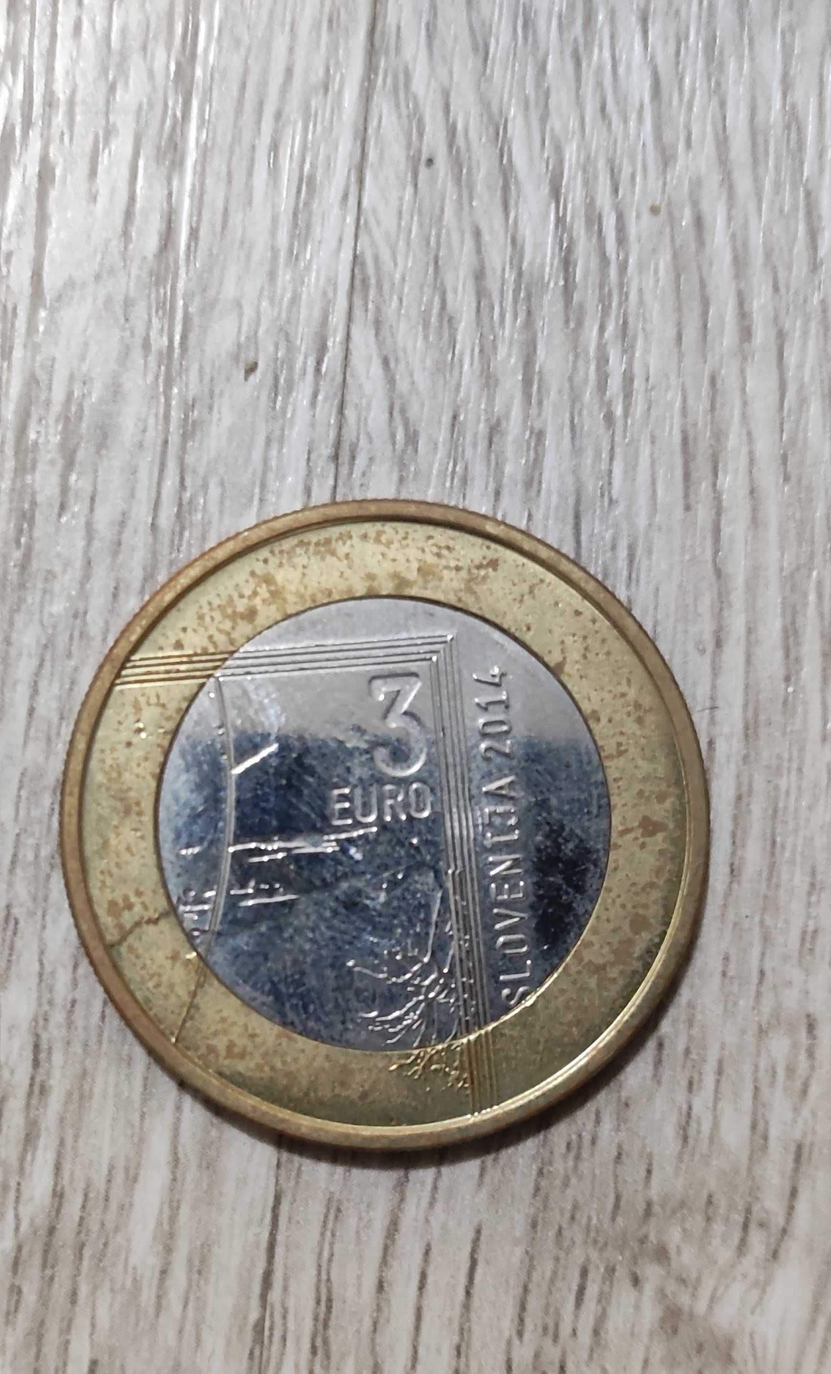 Moeda 3€ Eslovênia 2014