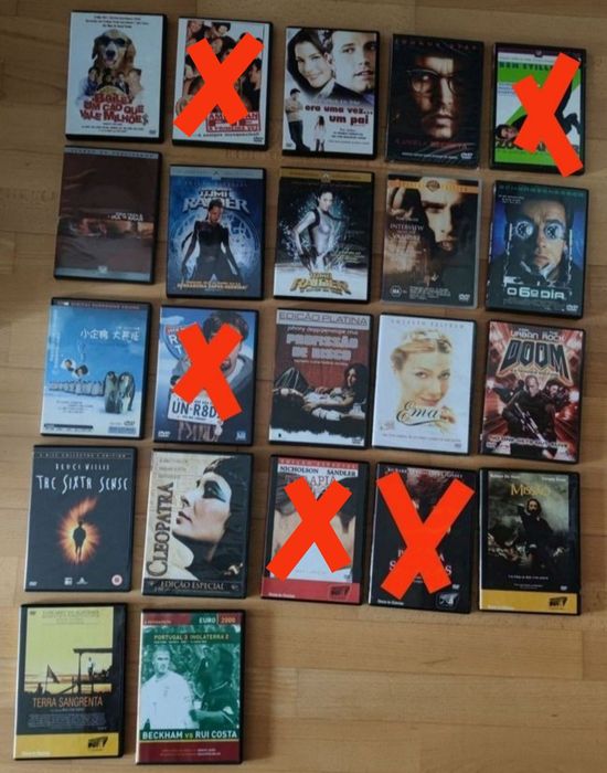 Colecção DVD variados