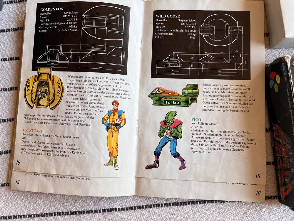 Gra F-Zero PAL VERSION Super Nintendo SNES