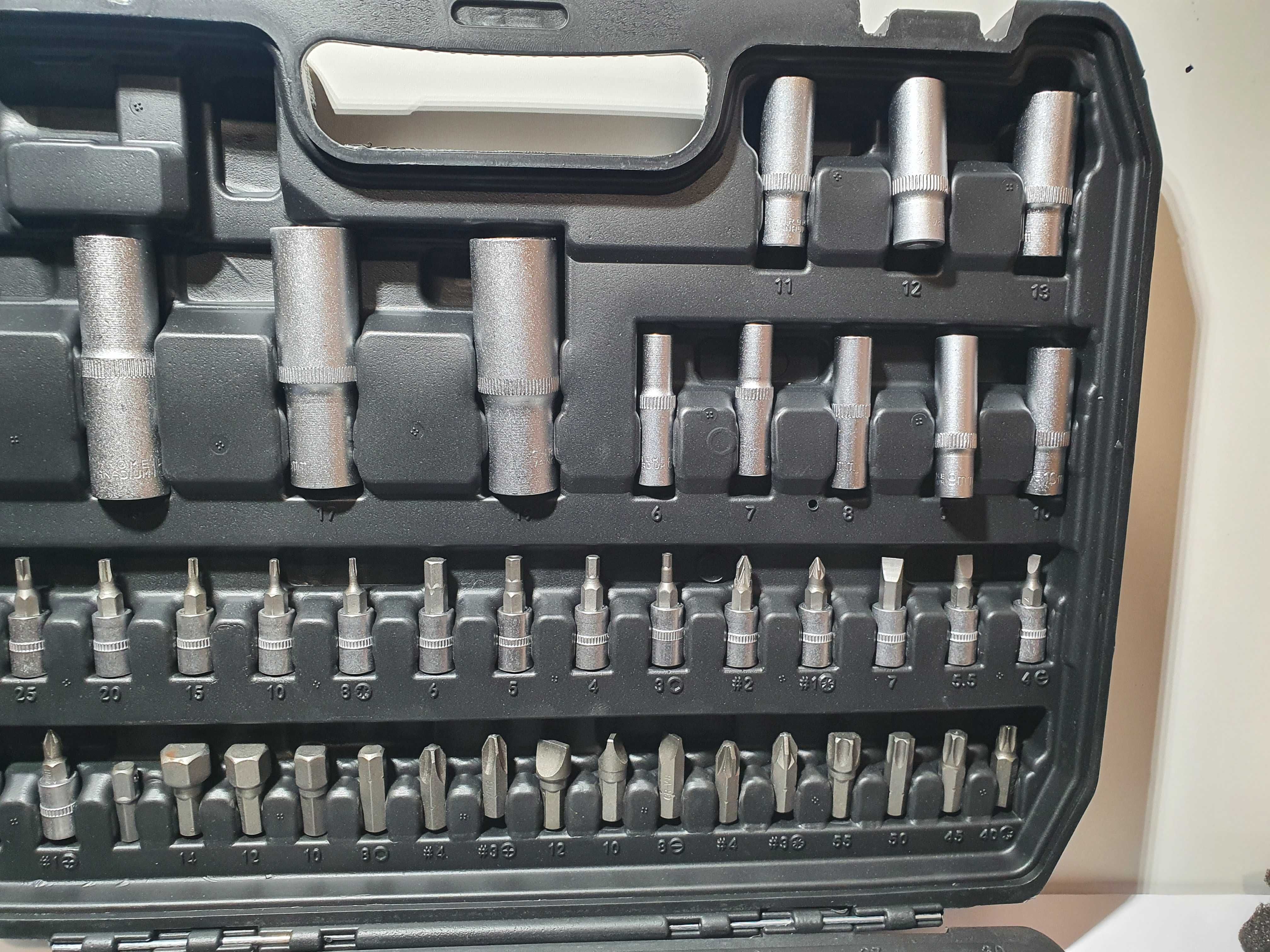Komplet klucze nasadowe +grzechotki NITEO TOOLS -94el Nowe neo king