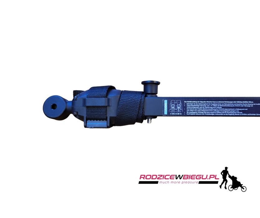 Dyszel wozek podwójna przyczepka rowerowa Qeridoo Kidgoo Sportrex Qupa