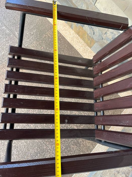 Krzesło Krzesła 6 szt. Solidne (taras tarasu ogród ogrodu altana altan