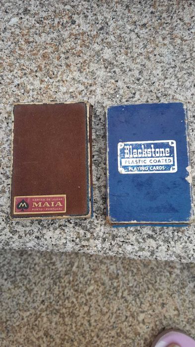Baralhos de cartas vintage