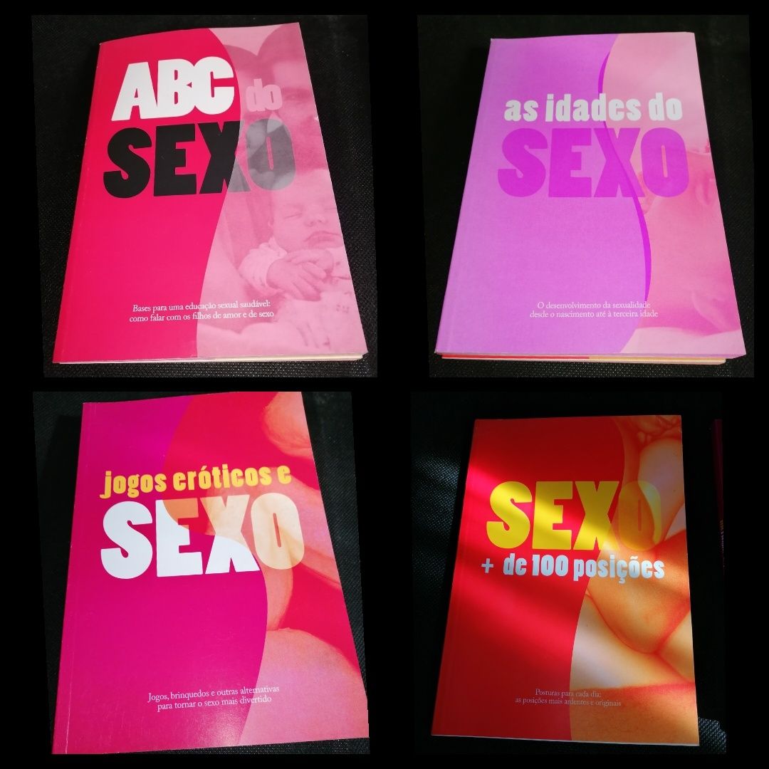 LIVROS ABC do Sexo, guia inglês e alemão, Guerra dos Tronos
