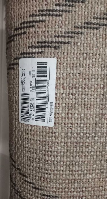 Tapete retangular cinzento