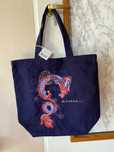 Torba torebka Rituals granatowa shopper smok the legend of the dragon