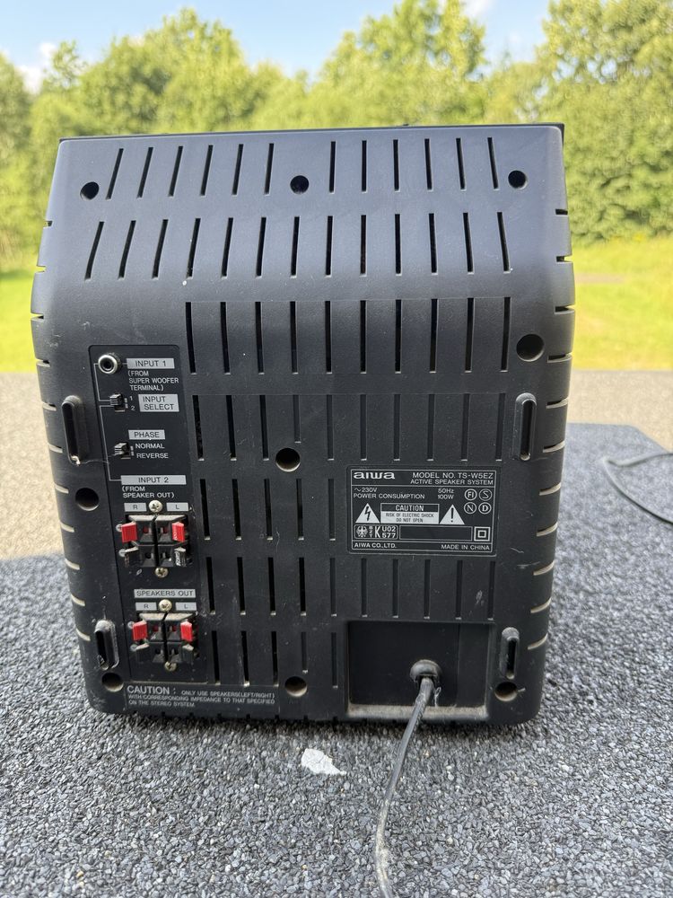 Subwoofer aktywny aiwa