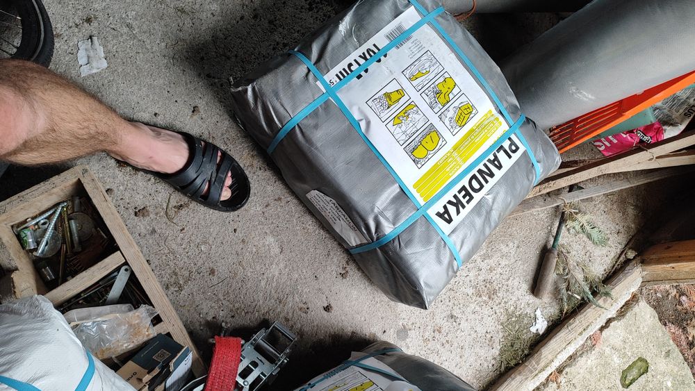 Plandeka 15x10 210gsm mrozoodporna ,nowa