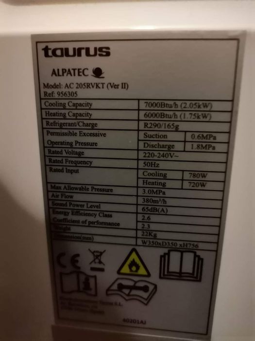 Ar condicionado portátil