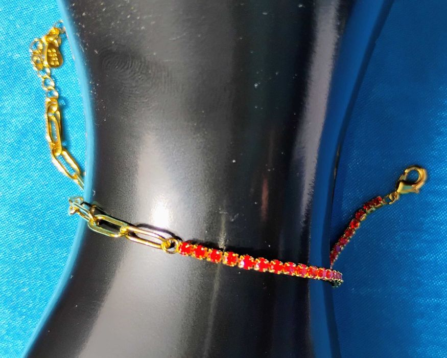 Bransoletka Tenisowa925 złota:) Gratisy:) Świąteczne Promocje !