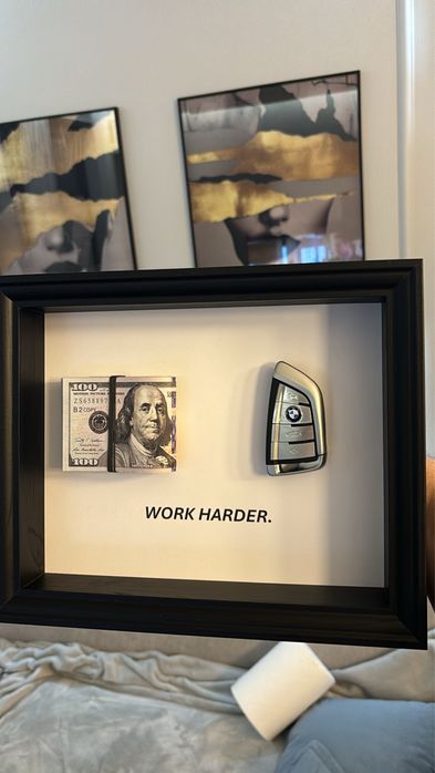 Royal Art No.17 BMW key+Work harder