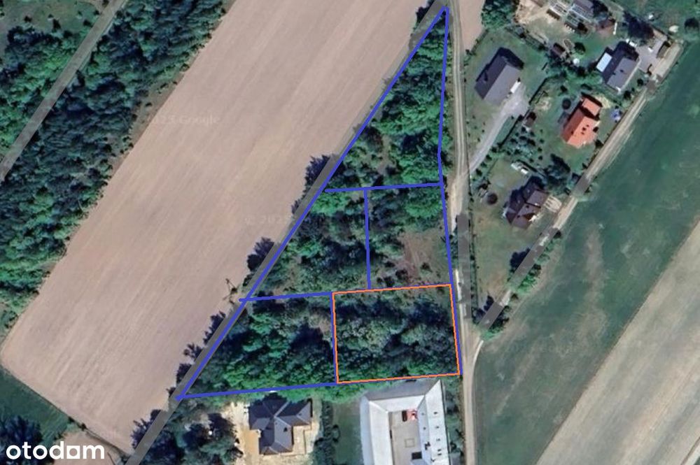Działka budowlana w Gliniance