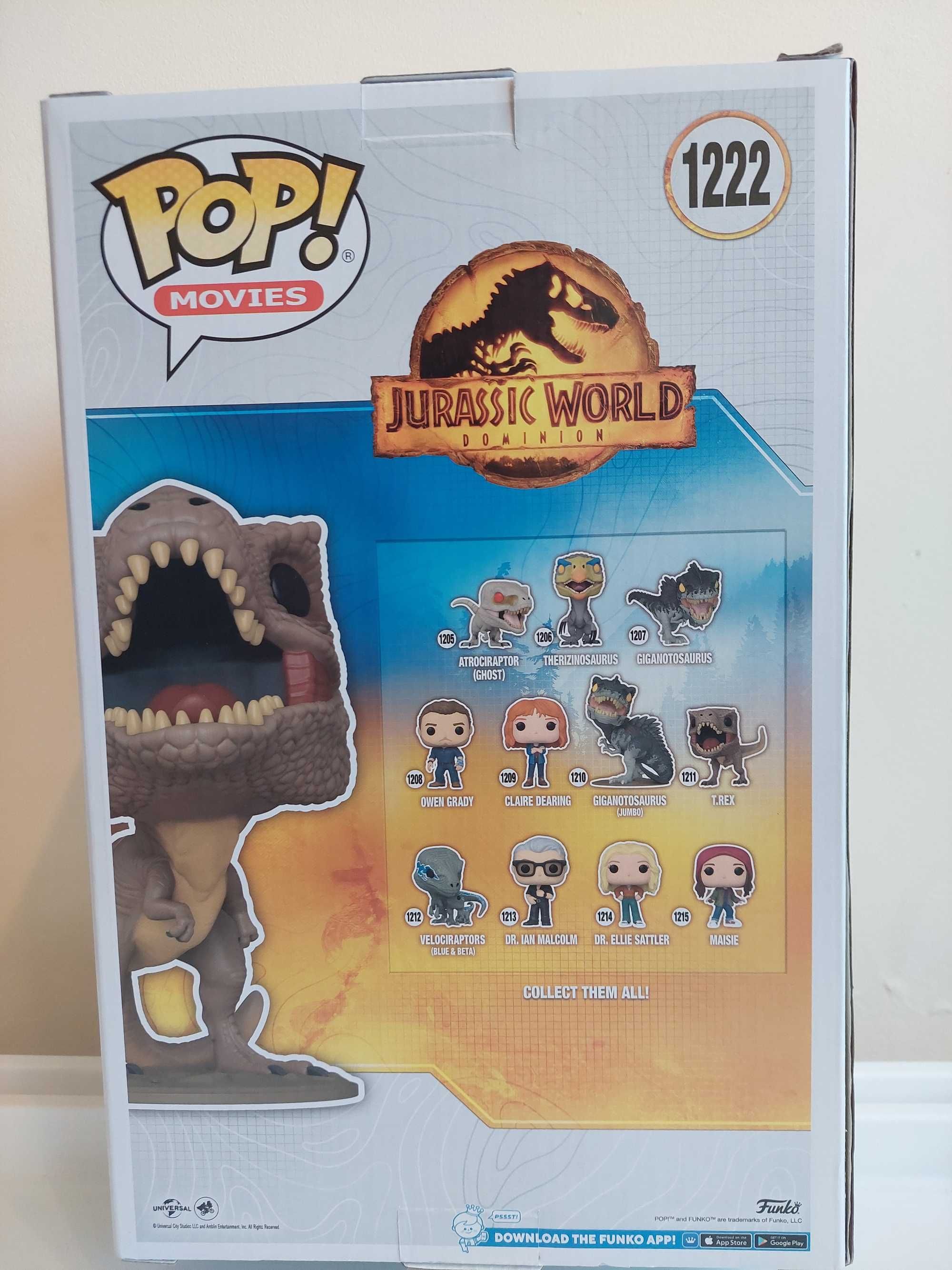 Pop Funko Jumbo T.Rex Jurassic World - Edição Especial