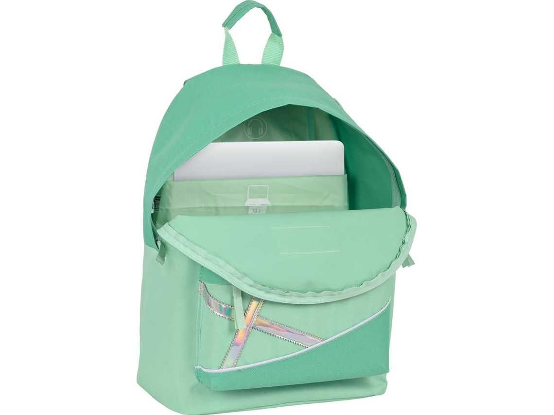 MUNICH Versátil e completa Mochila Portátil 14,1'' Esmeralda